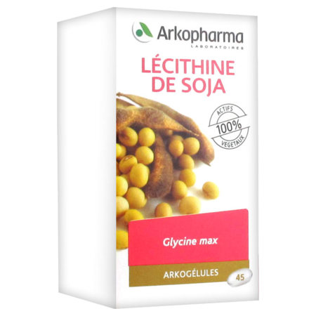 ARKOG LECITHINE SOJA CAPS 45.