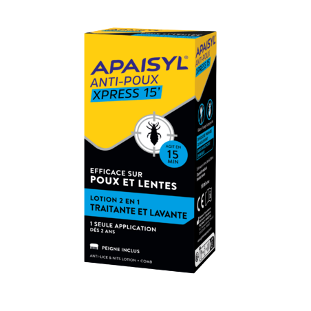 APAISYL POUX LOTION+PEIGN 100ML