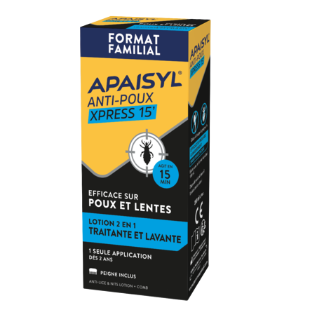 APAISYL POUX LOTION+PEIGN 200ML
