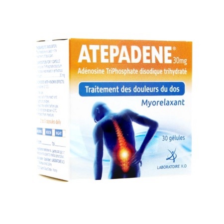 ATEPADENE 30MG TUBE GELULE 30