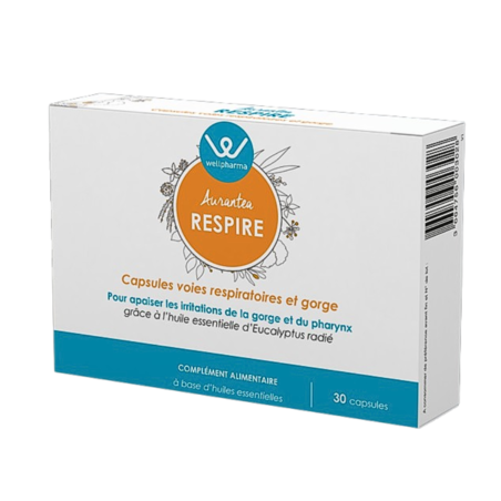 WELLPHARMA AURANTEA RESPIRE CAPS30