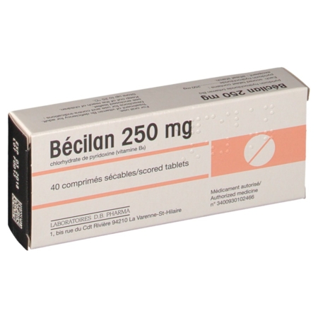 BECILAN 250MG CPR SEC 40.