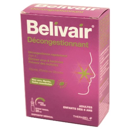 BELIVAIR DECONGESTIONNANT SPR 20ML