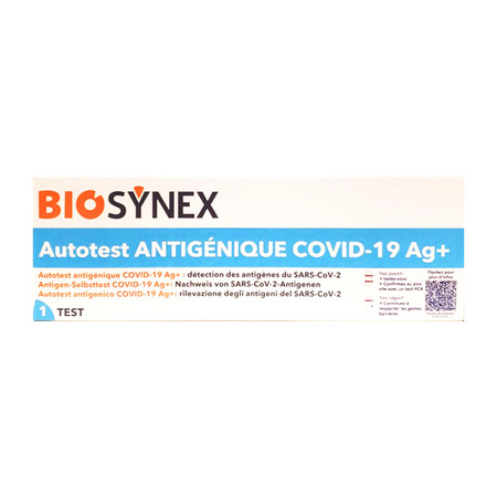 Biosynex Covid 19 Ag+ Autotest Antigenique Test 1