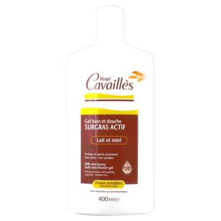 CAVAILLES GEL B/DCH LAIT/MIEL400ML
