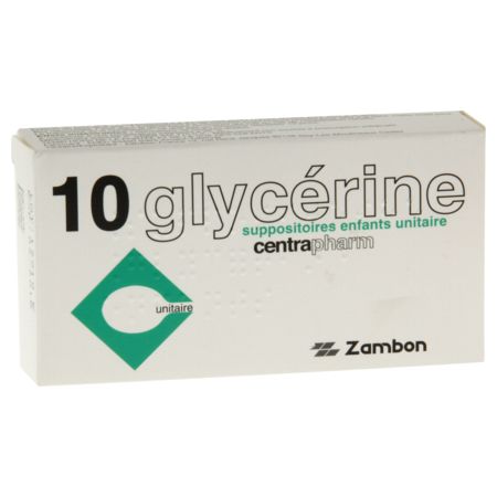 GLYCERINE SUP ENF CENTRAPHARM 10