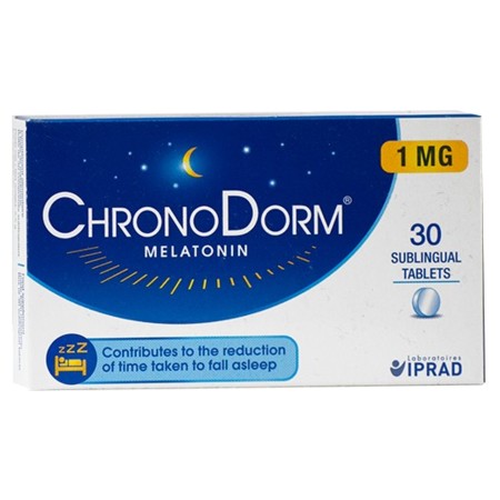 Chronodorm Melatonine 1mg Comprime Sublingual 30