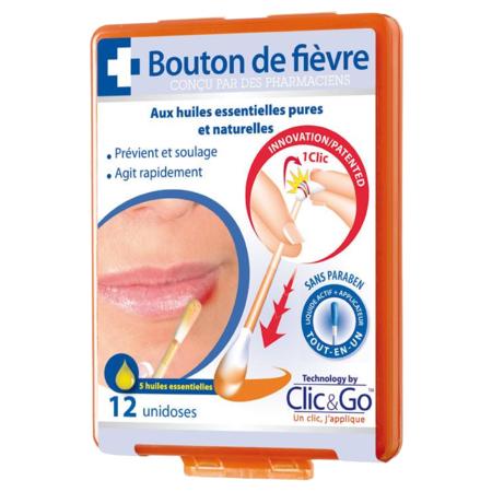Clic And Go Bouton De Fievre Solution Unidose 12