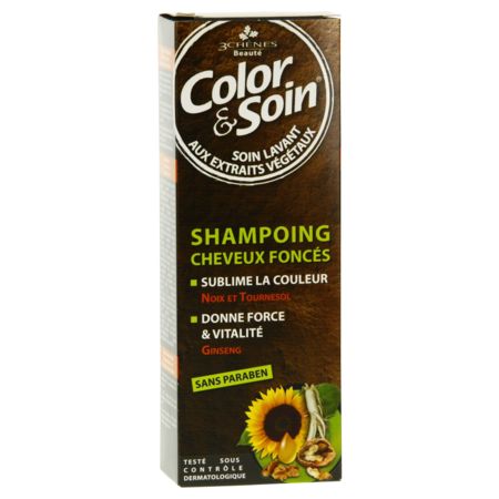 COLOR&SOIN SHAMPCHEV COLOR FONC FL/250ML