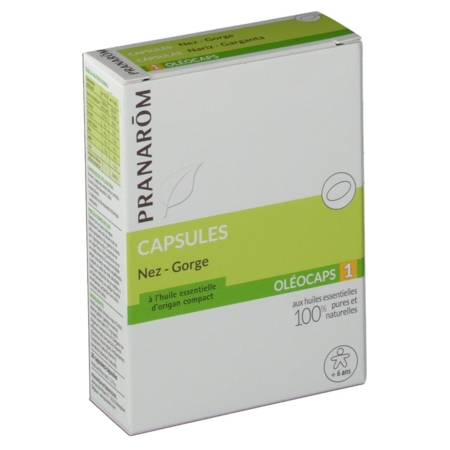 PRANAROM OLEOCAPS+1 RESPI CAP30