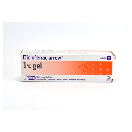 DICLOFENAC 1% ARROW GEL TUB 50G