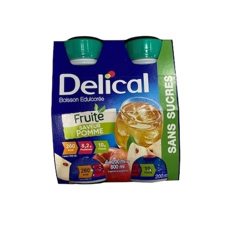 DELICAL BOIS FRUIT ED POMM 200MLX4
