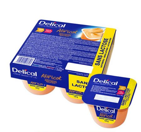 DELICAL CR S/LACTOS ABRICO200X4