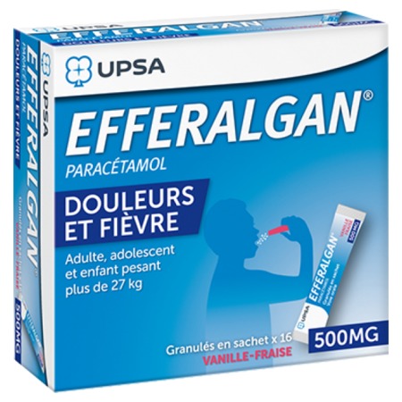 EFFERALGAN 500MG SACH 16
