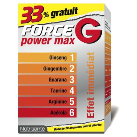FORCE-G POWER MAX AMP BUV10ML 20