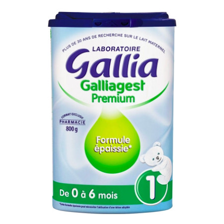 GALLIA GALLIAGEST P 1 LAIT PDR B/800G