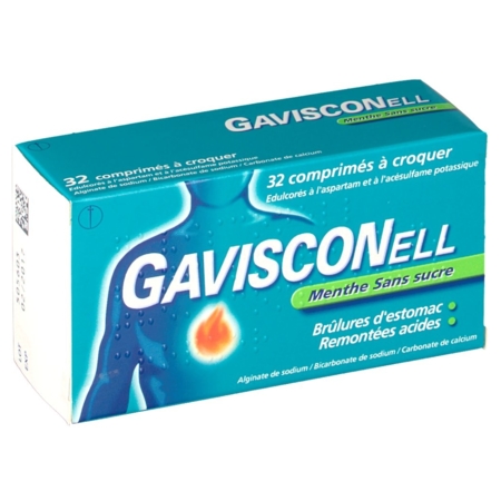 GAVISCONELL MENTHE CPR CROQ S/S 32