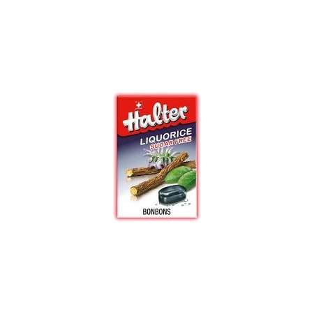 HALTER S/SUC REGLISSE BONBON 40G