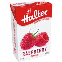 HALTER S/SUC FRAMBOISE BONBON 40G