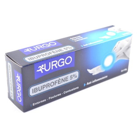IBUPROFENE 5% URGO GEL 60G