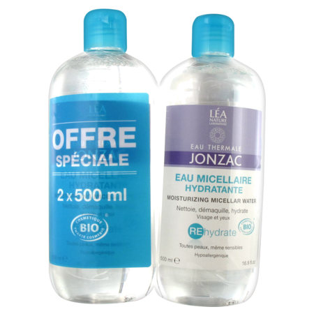 JONZAC REHYDR EAU MICEL 500MLX2.
