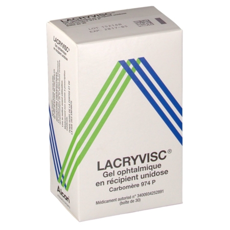 LACRYVISC GEL OPHT UNIDOSE 30