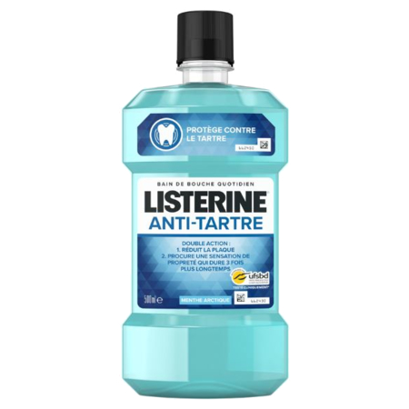 LISTERINE ANTI-TARTRE Bain bch Fl/500ml