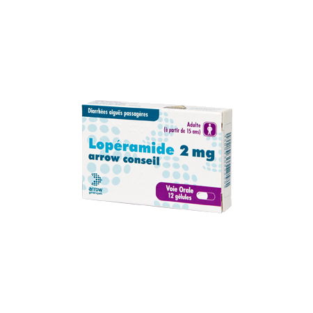 LOPERAMIDE 2MG ARROW CONS GELULE12