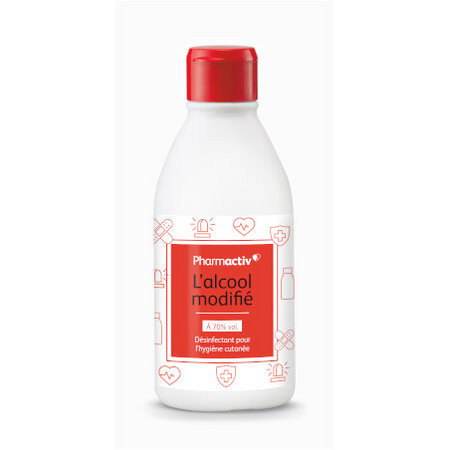 PHARMACTIV ALCOOL MOD70 250ML