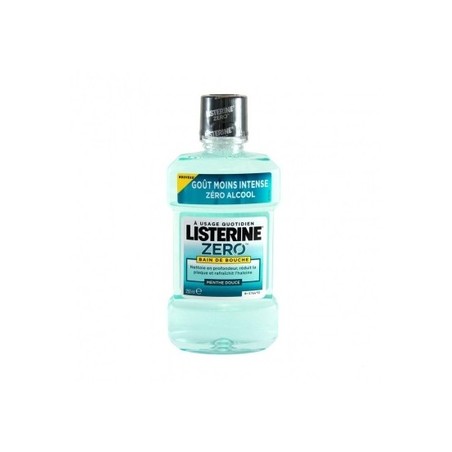 LISTERINE B/BOUC ZERO MENT 250ML