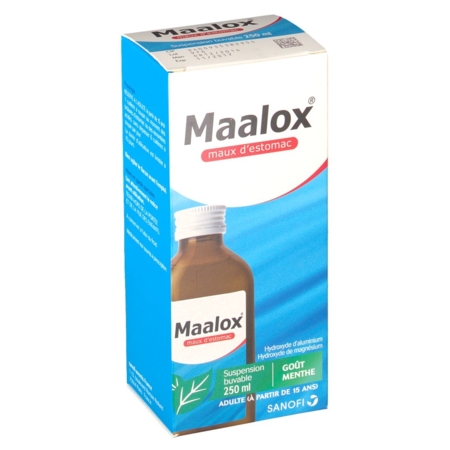 MAALOX MAUX D'ESTOMAC FL 250ML