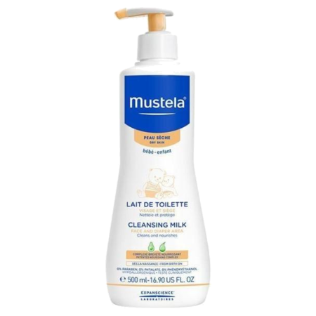 MUSTELA BB LAIT TOIL FLPOMP 500ML