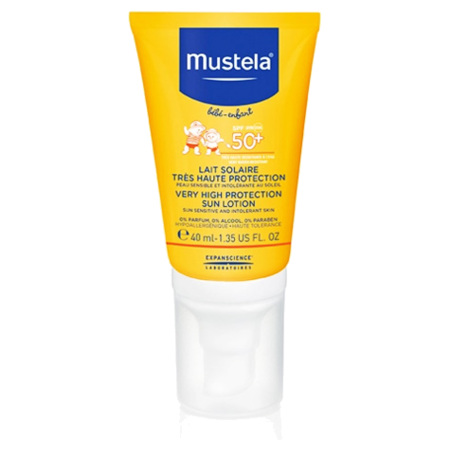 MUSTELA BB SOL SPF50+ LAIT 40ML