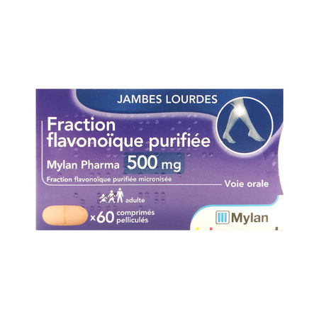 FRACTION FLAVONOIQ 500MG MYL.CPR60