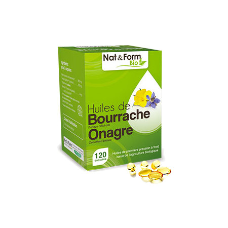 NAT&FORM BIO BOURRACH/ONAG CAPS120