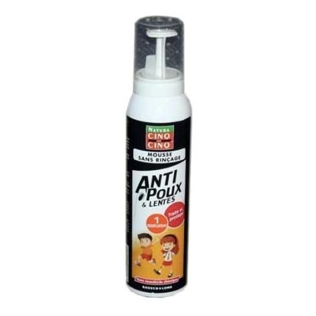 NATURA 5/5 MOUSSE A/POUX 150ML