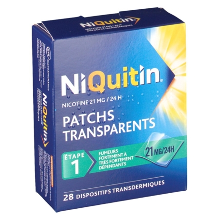 NIQUITIN 21MG/24H D/TRANSD 28.