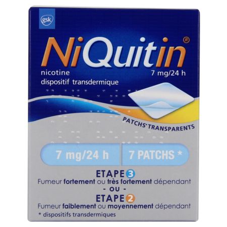 NIQUITIN 7MG/24H D/TRANSD 7