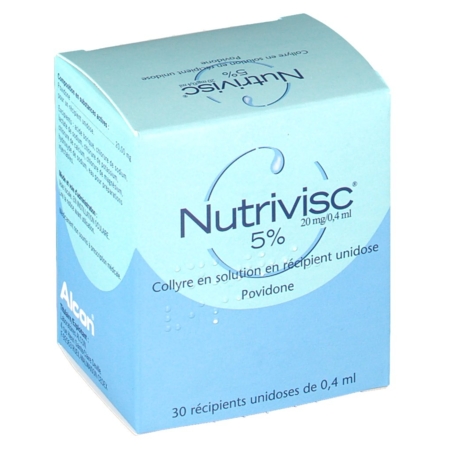 NUTRIVISC 5% COL UNIDOSE 30