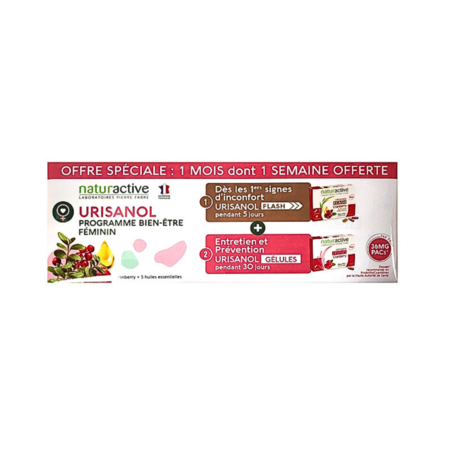 URISANOL FLASH DUO 10GELUL+10CAPS