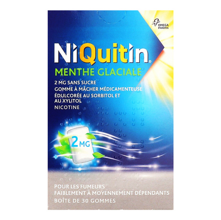 NIQUITIN 2MG MENTH GLAC S/S GOMM30