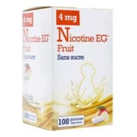 NICOTINE 4MG EG GOM FRUIT S/S 108