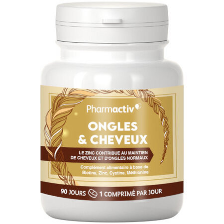 PHARMACTIV ONGLE CHEVEUX CPR 90