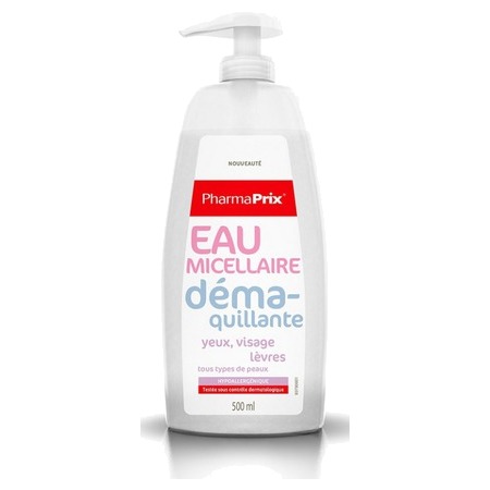 Pharmaprix Eau Micellaire Demaquillante 500ml