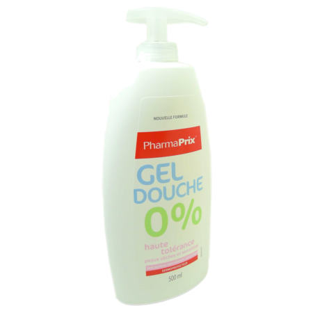 Pharmaprix Gel Douche 0% Dermoprotecteur 500ml