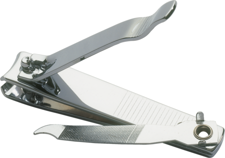 COUP/ONG MA PIED ACIER CHROME