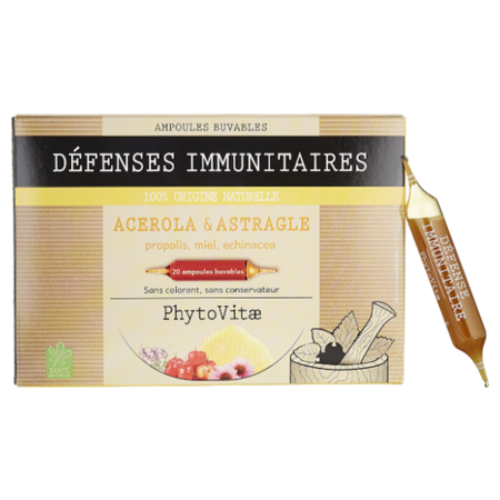 Phytovitae Defenses Immunitaires Amp Buv 10ml 20