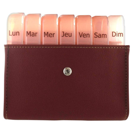 PILBOX MAXI PILUL SEMAINIER CHOCO