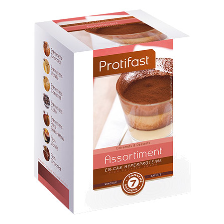 Protifast Entremet Dessert Assortiment Sachet X7