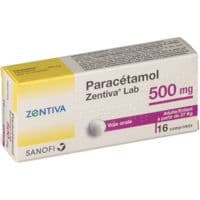 PARACETAMOL 500MG ZTV CONS CPR 16